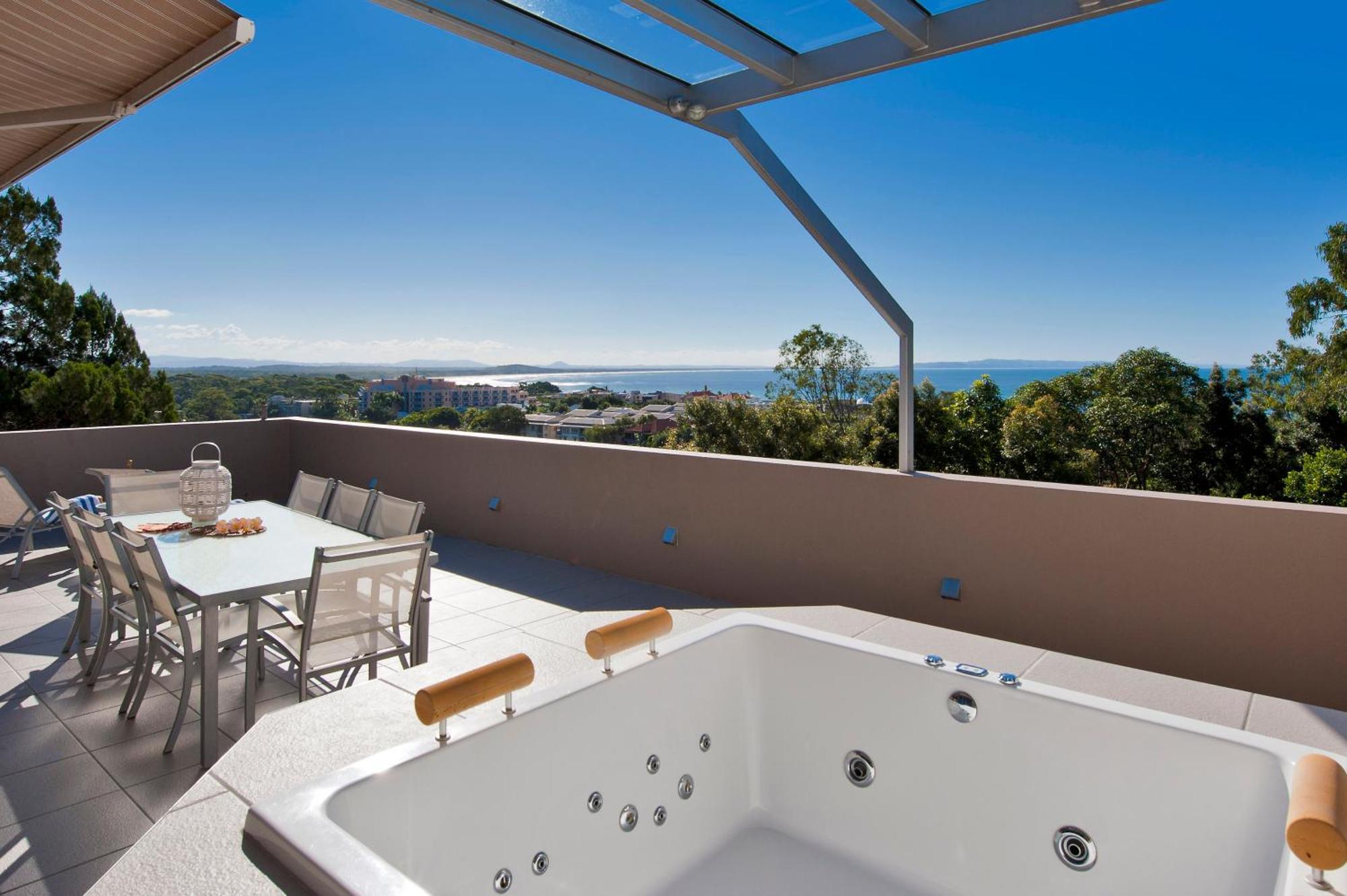 Апарт отель Picture Point Terraces Нуза Хедс Экстерьер фото
